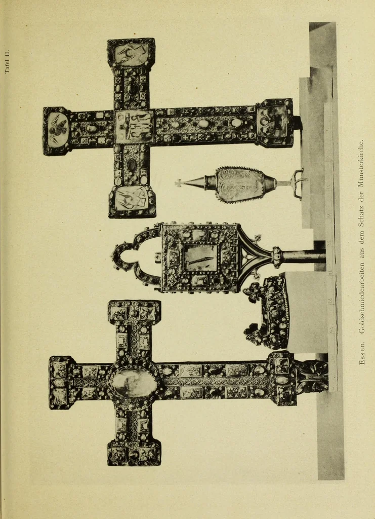 An illustration from Die Kunstdenkmaler des Kreises Rees, 1892, leaf 335