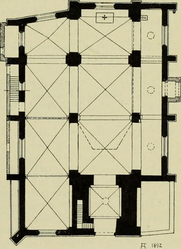 An illustration from Die Kunstdenkmaler des Kreises Rees, 1892, leaf 347