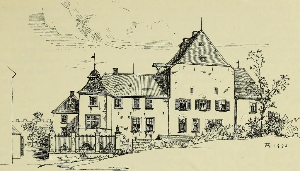 An illustration from Die Kunstdenkmaler des Kreises Rees, 1892, leaf 359