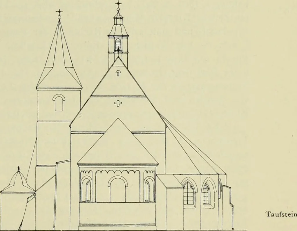 An illustration from Die Kunstdenkmaler des Kreises Rees, 1892, leaf 365