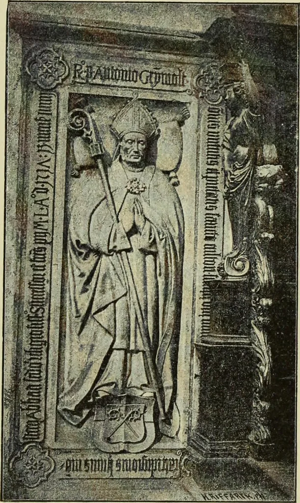 An illustration from Die Kunstdenkmaler des Kreises Rees, 1892, leaf 389