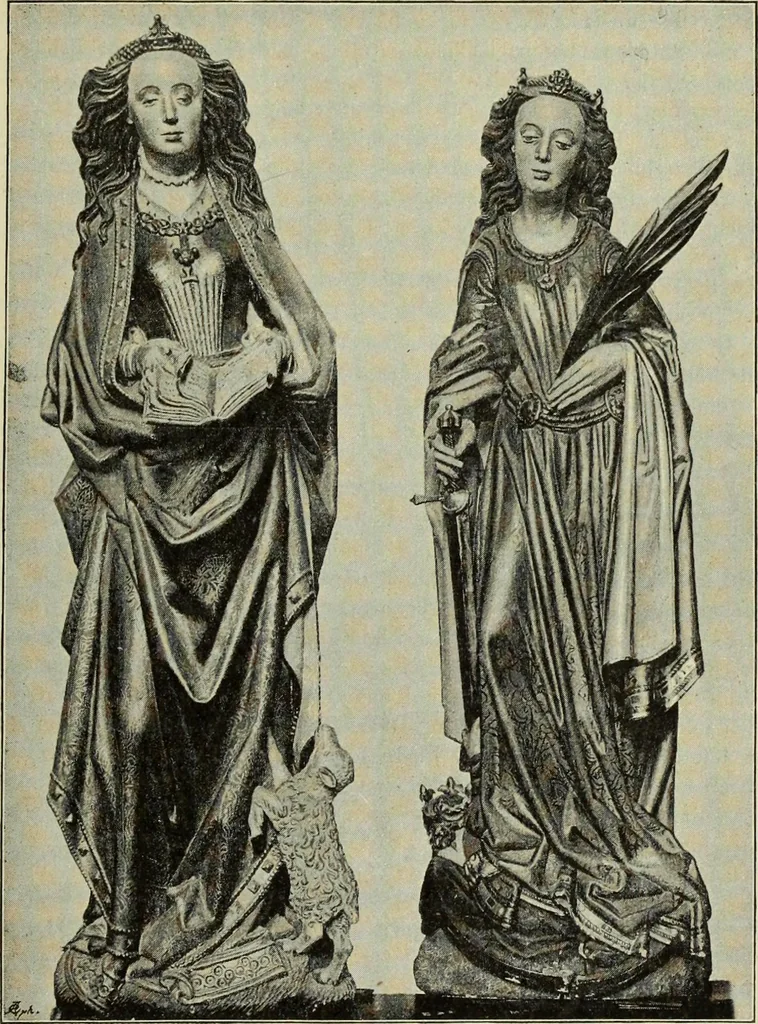 An illustration from Die Kunstdenkmaler des Kreises Rees, 1892, leaf 39