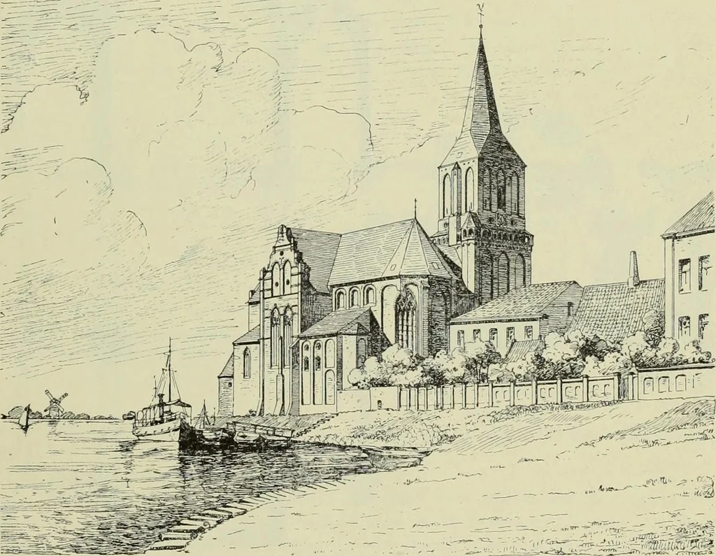 An illustration from Die Kunstdenkmaler des Kreises Rees, 1892, leaf 43