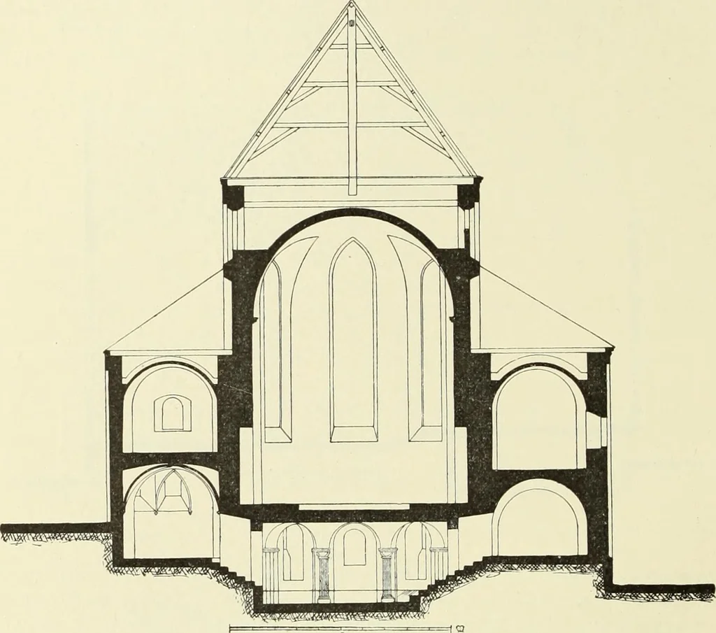 An illustration from Die Kunstdenkmaler des Kreises Rees, 1892, leaf 48