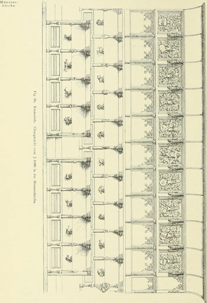 An illustration from Die Kunstdenkmaler des Kreises Rees, 1892, leaf 52