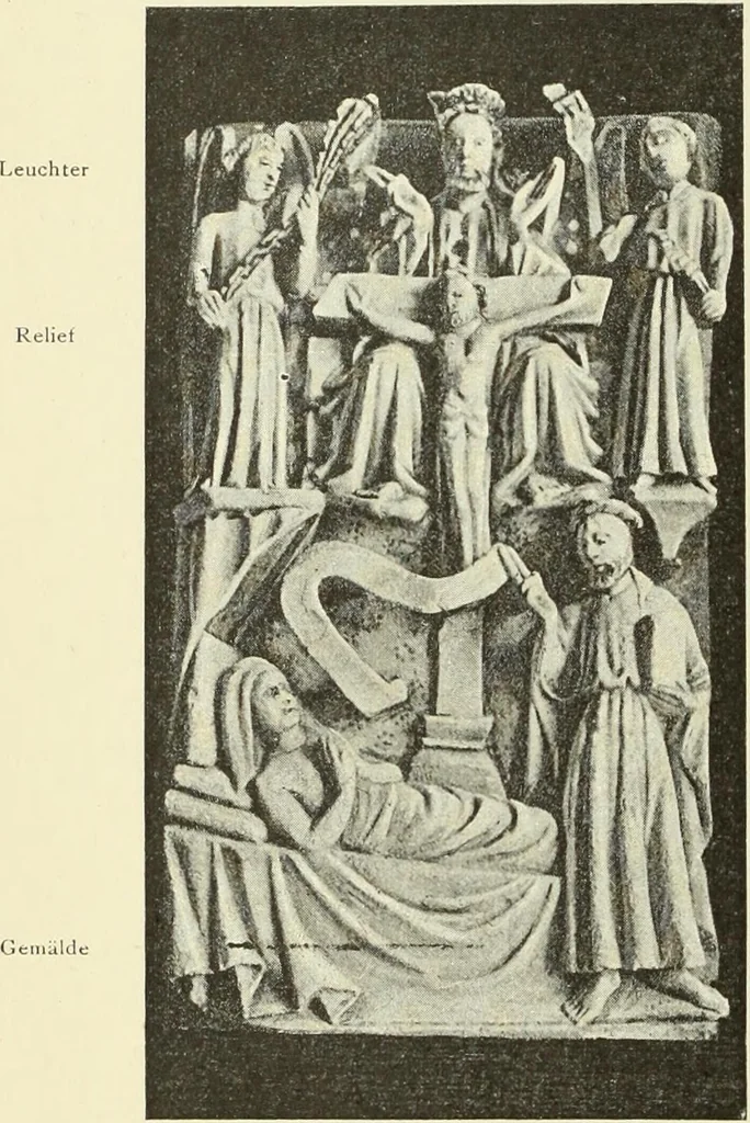 An illustration from Die Kunstdenkmaler des Kreises Rees, 1892, leaf 56