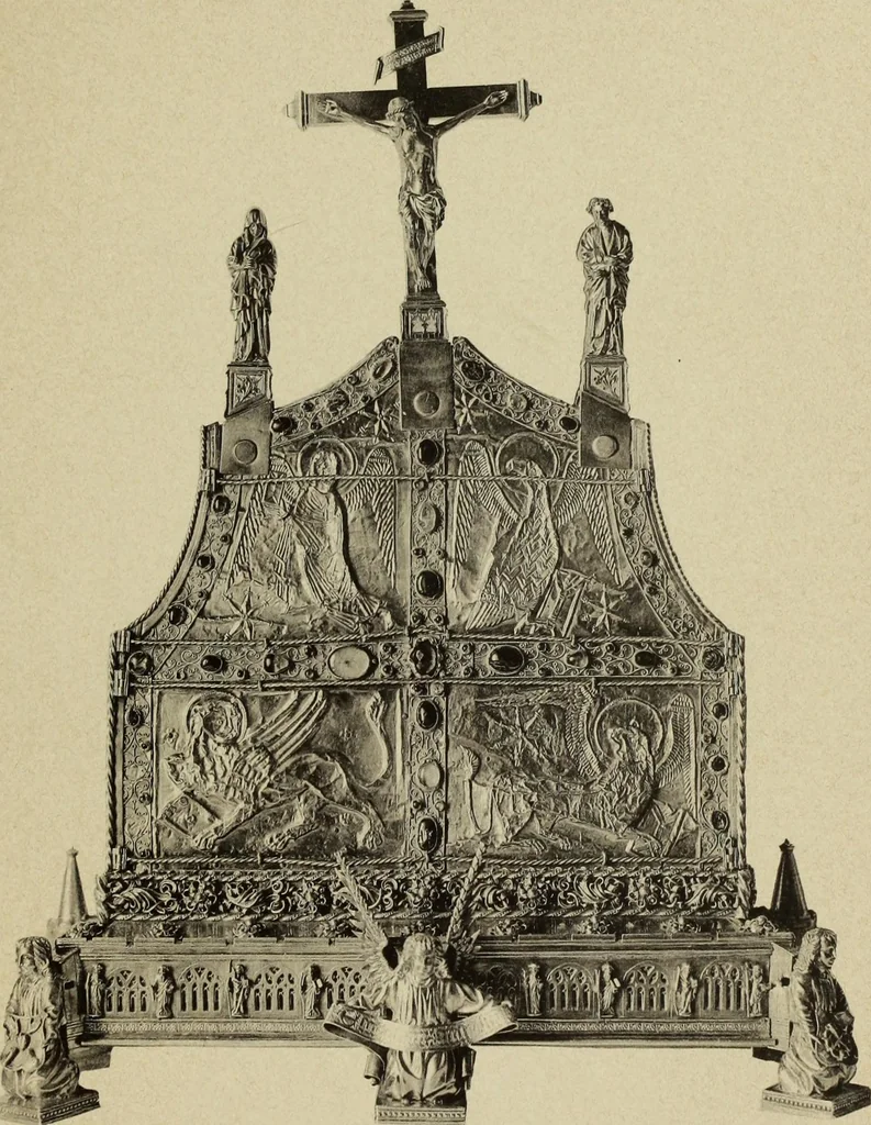 An illustration from Die Kunstdenkmaler des Kreises Rees, 1892, leaf 57