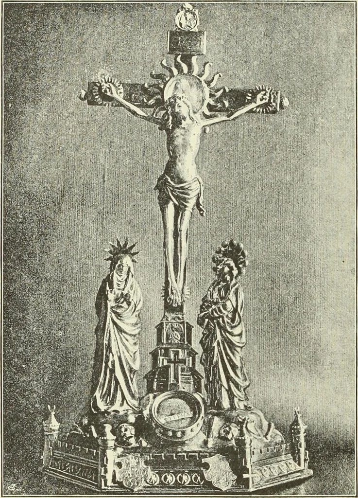 An illustration from Die Kunstdenkmaler des Kreises Rees, 1892, leaf 60