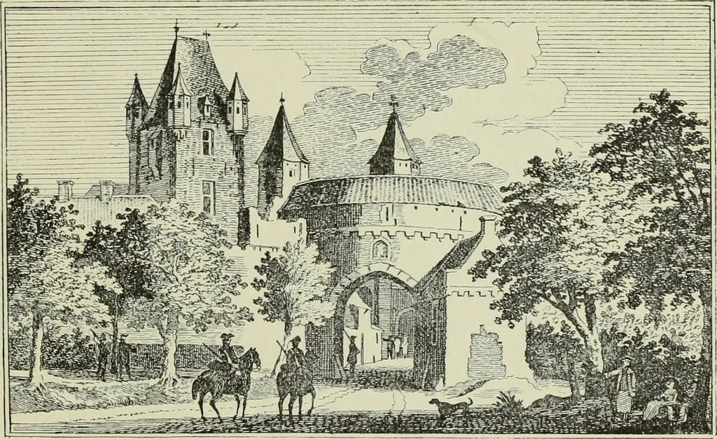 An illustration from Die Kunstdenkmaler des Kreises Rees, 1892, leaf 65