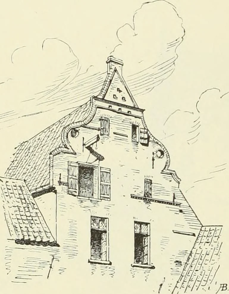 An illustration from Die Kunstdenkmaler des Kreises Rees, 1892, leaf 70
