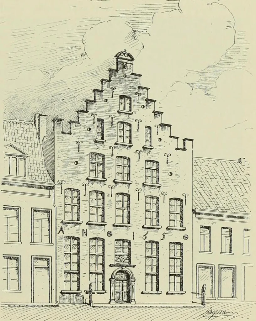 An illustration from Die Kunstdenkmaler des Kreises Rees, 1892, leaf 71