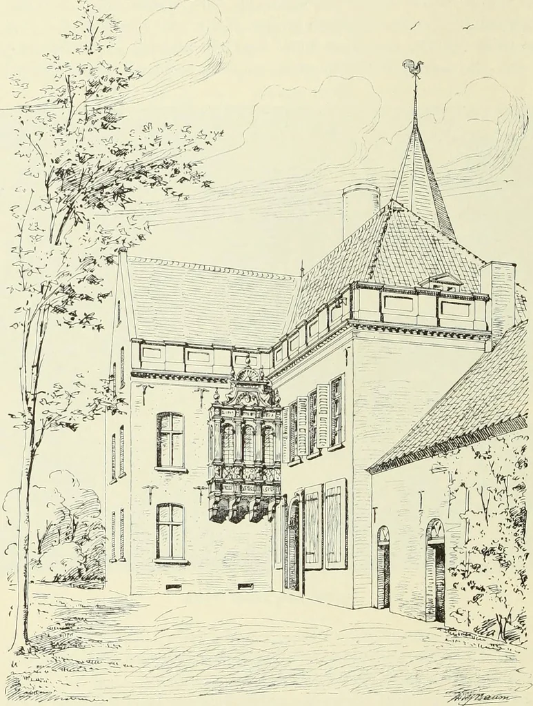 An illustration from Die Kunstdenkmaler des Kreises Rees, 1892, leaf 74