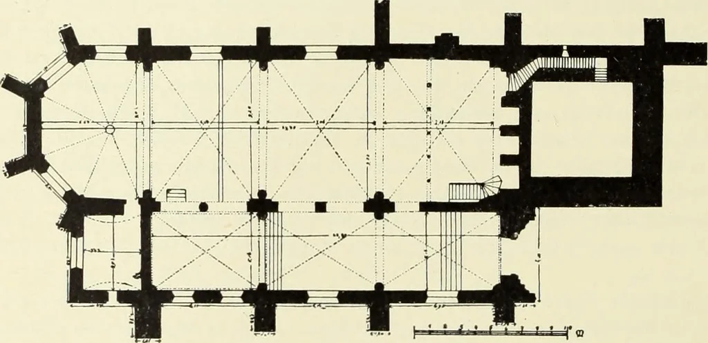 An illustration from Die Kunstdenkmaler des Kreises Rees, 1892, leaf 84