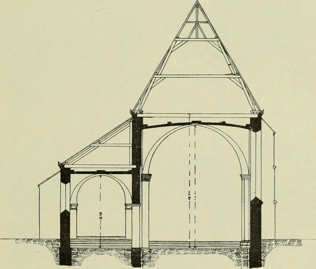 An illustration from Die Kunstdenkmaler des Kreises Rees, 1892, leaf 87