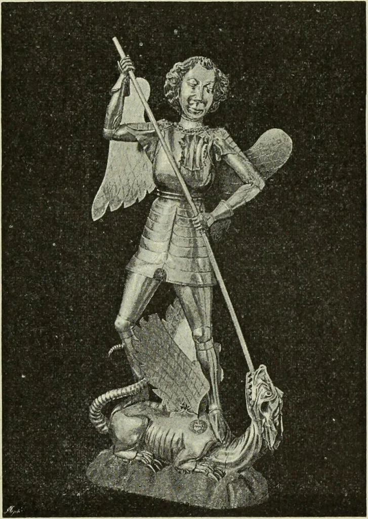 An illustration from Die Kunstdenkmaler des Kreises Rees, 1892, leaf 91