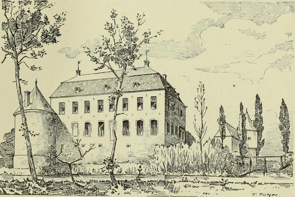 An illustration from Die Kunstdenkmaler des Kreises Rees, 1892, leaf 97