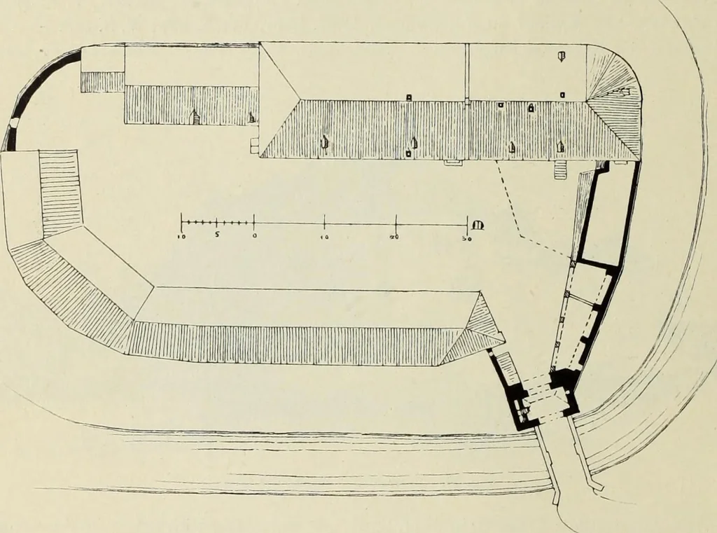 An illustration from Die Kunstdenkmaler der Stadte und Kreise Gladbach und Krefeld, 1896, leaf 104