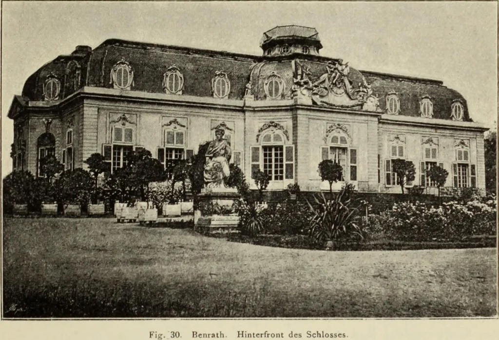 An illustration from Die Kunstdenkmaler der Stadte und Kreise Gladbach und Krefeld, 1896, leaf 107