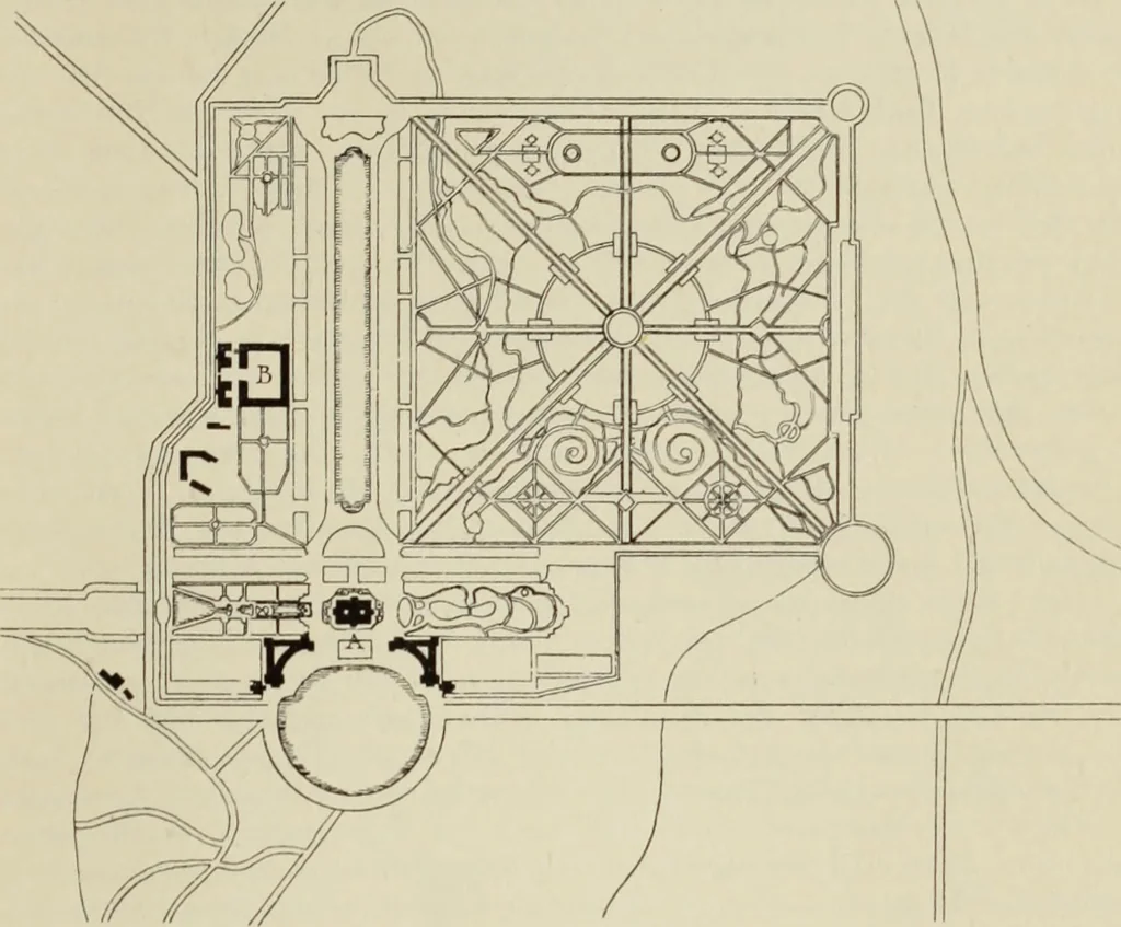 An illustration from Die Kunstdenkmaler der Stadte und Kreise Gladbach und Krefeld, 1896, leaf 109