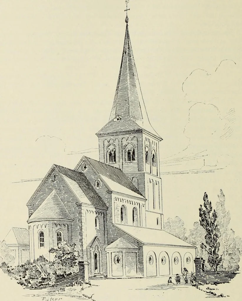 An illustration from Die Kunstdenkmaler der Stadte und Kreise Gladbach und Krefeld, 1896, leaf 138
