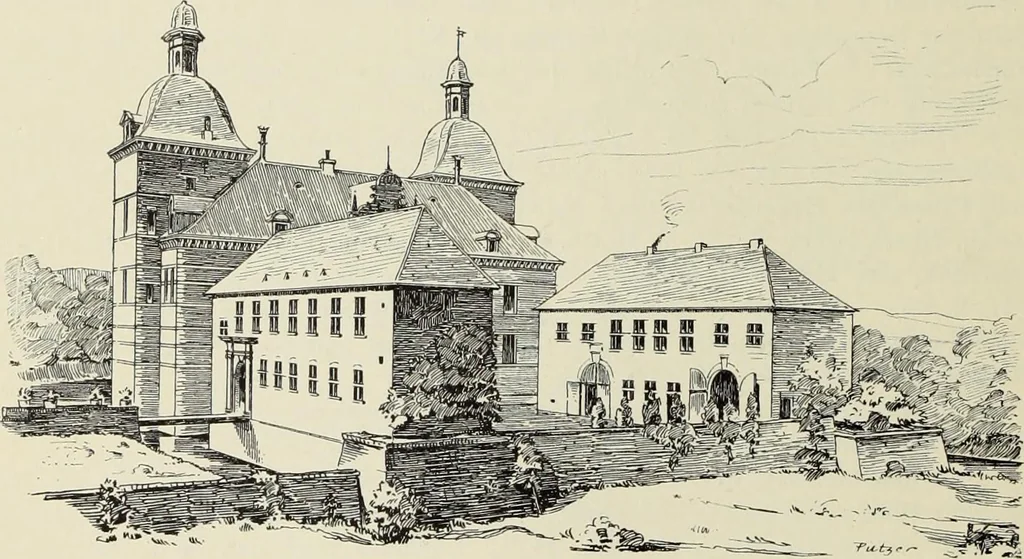 An illustration from Die Kunstdenkmaler der Stadte und Kreise Gladbach und Krefeld, 1896, leaf 144