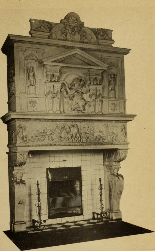An illustration from Die Kunstdenkmaler der Stadte und Kreise Gladbach und Krefeld, 1896, leaf 145