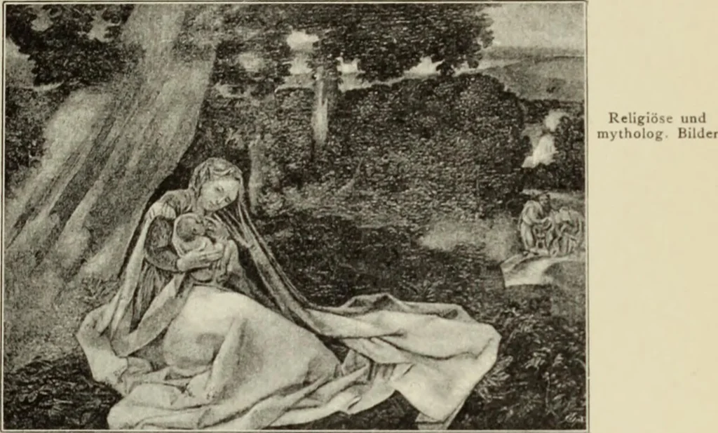 An illustration from Die Kunstdenkmaler der Stadte und Kreise Gladbach und Krefeld, 1896, leaf 149