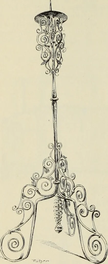 An illustration from Die Kunstdenkmaler der Stadte und Kreise Gladbach und Krefeld, 1896, leaf 160