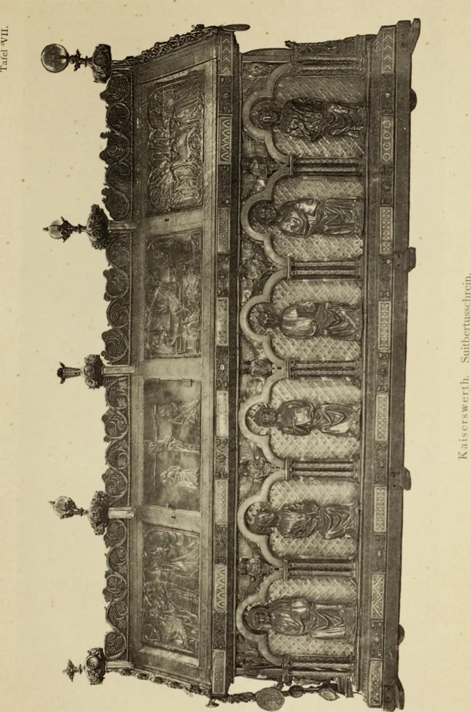 An illustration from Die Kunstdenkmaler der Stadte und Kreise Gladbach und Krefeld, 1896, leaf 161