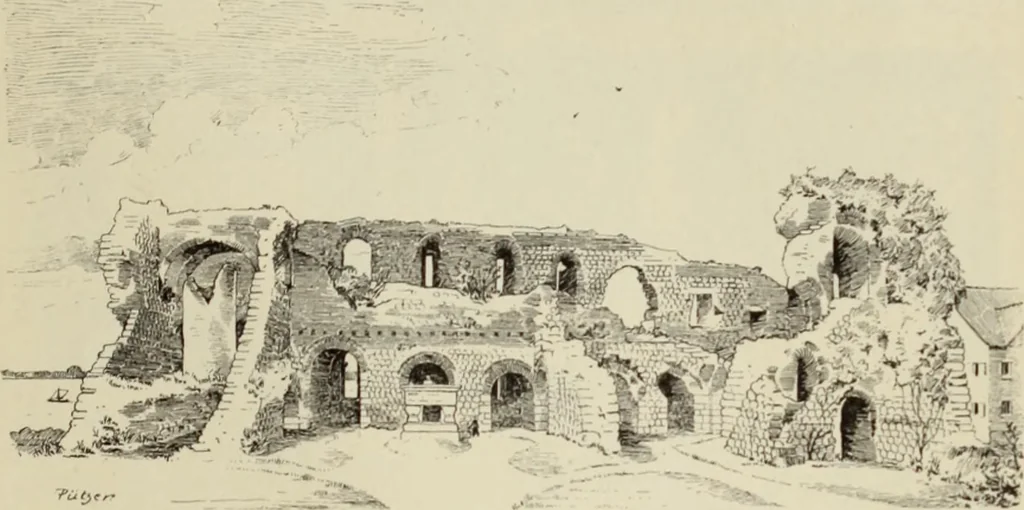 An illustration from Die Kunstdenkmaler der Stadte und Kreise Gladbach und Krefeld, 1896, leaf 167