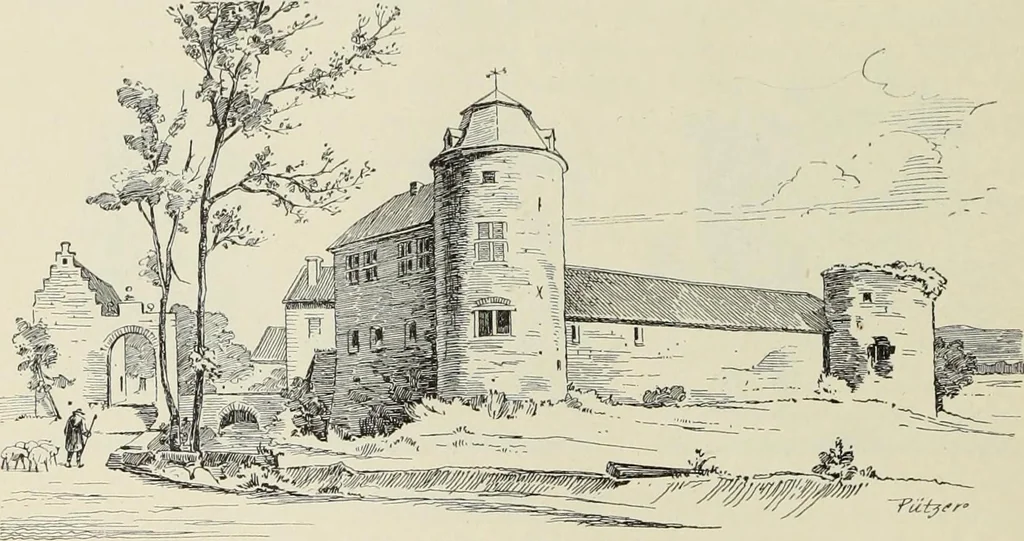 An illustration from Die Kunstdenkmaler der Stadte und Kreise Gladbach und Krefeld, 1896, leaf 190