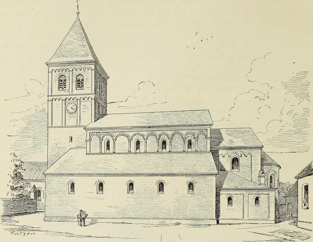An illustration from Die Kunstdenkmaler der Stadte und Kreise Gladbach und Krefeld, 1896, leaf 192