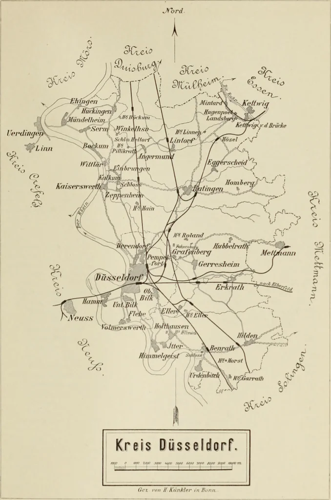 An illustration from Die Kunstdenkmaler der Stadte und Kreise Gladbach und Krefeld, 1896, leaf 195