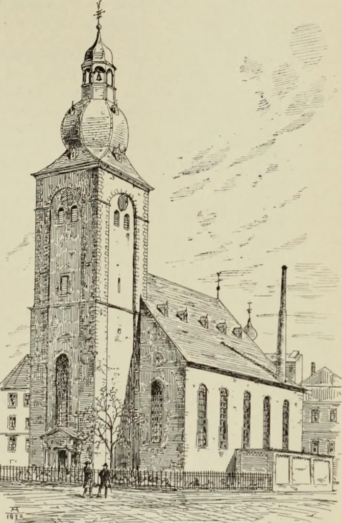 An illustration from Die Kunstdenkmaler der Stadte und Kreise Gladbach und Krefeld, 1896, leaf 227