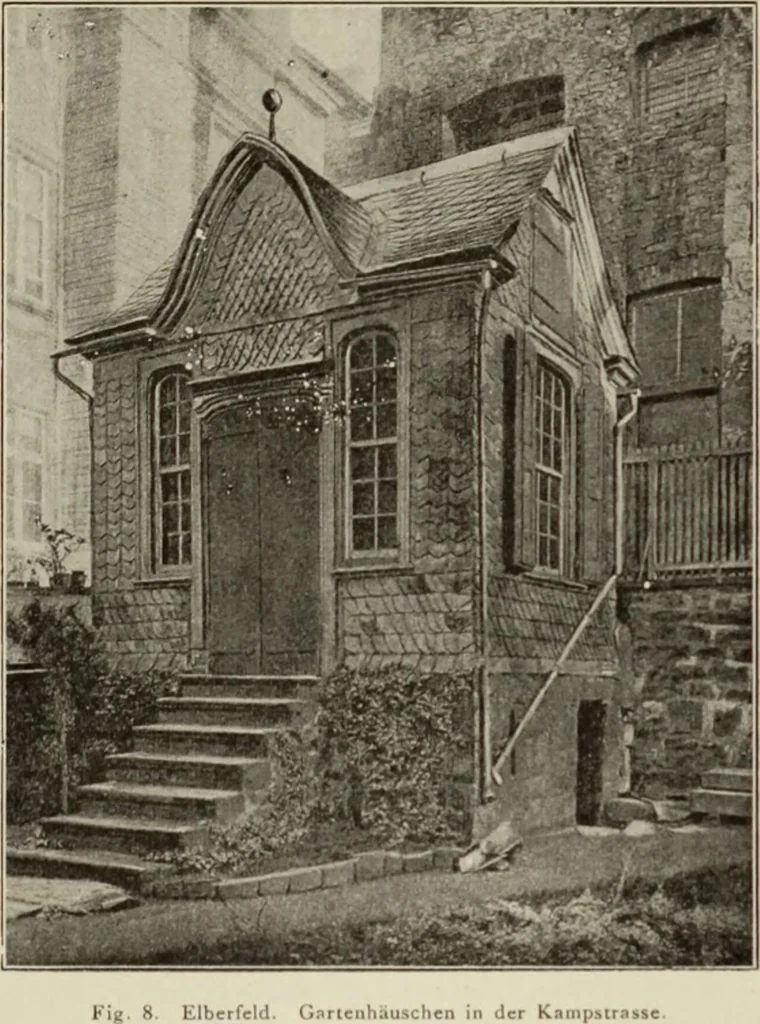 An illustration from Die Kunstdenkmaler der Stadte und Kreise Gladbach und Krefeld, 1896, leaf 233