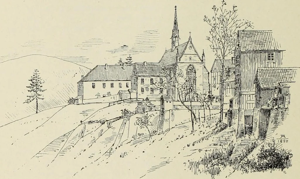 An illustration from Die Kunstdenkmaler der Stadte und Kreise Gladbach und Krefeld, 1896, leaf 238