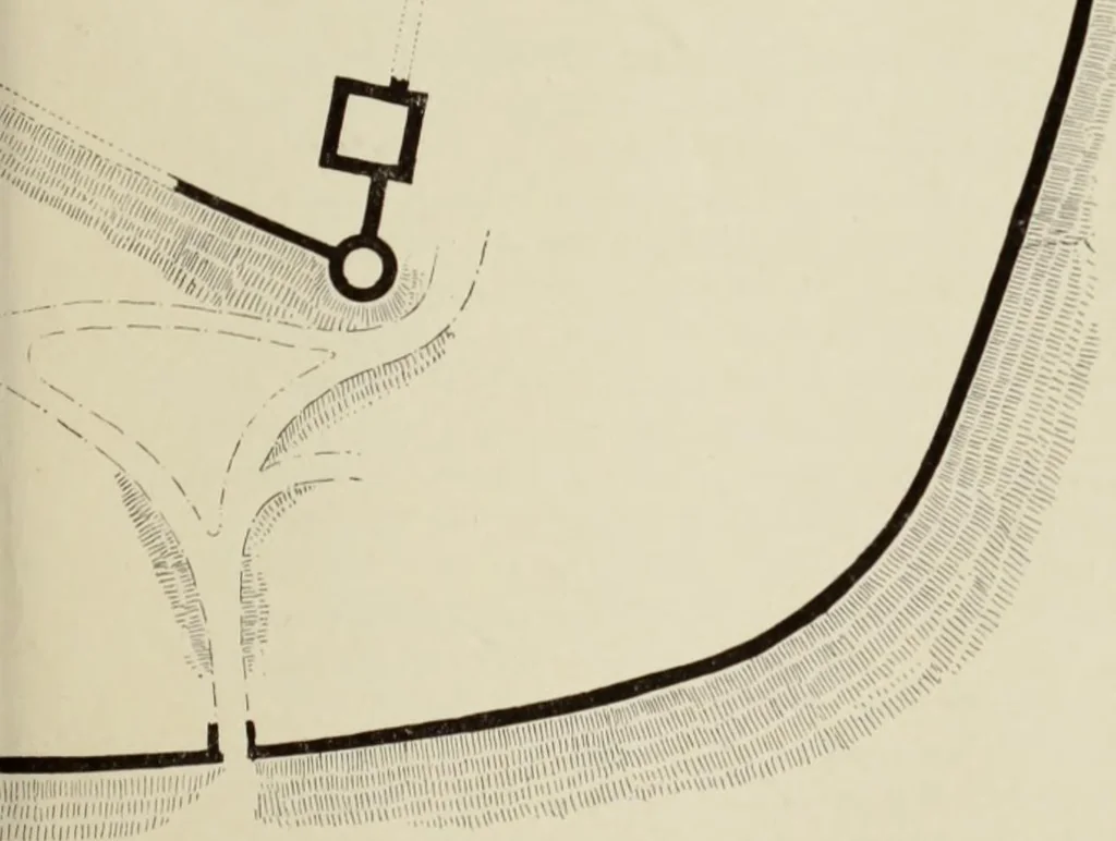 An illustration from Die Kunstdenkmaler der Stadte und Kreise Gladbach und Krefeld, 1896, leaf 251