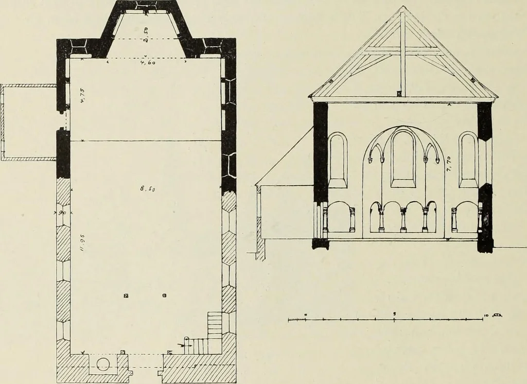 An illustration from Die Kunstdenkmaler der Stadte und Kreise Gladbach und Krefeld, 1896, leaf 256