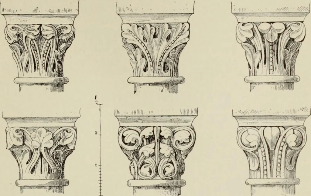 An illustration from Die Kunstdenkmaler der Stadte und Kreise Gladbach und Krefeld, 1896, leaf 257