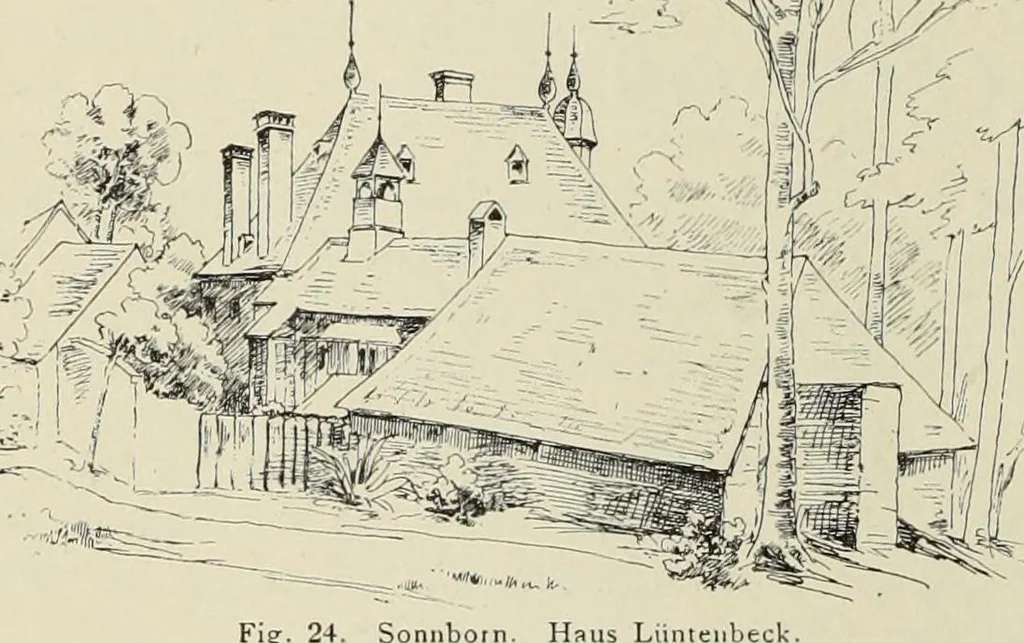 An illustration from Die Kunstdenkmaler der Stadte und Kreise Gladbach und Krefeld, 1896, leaf 268
