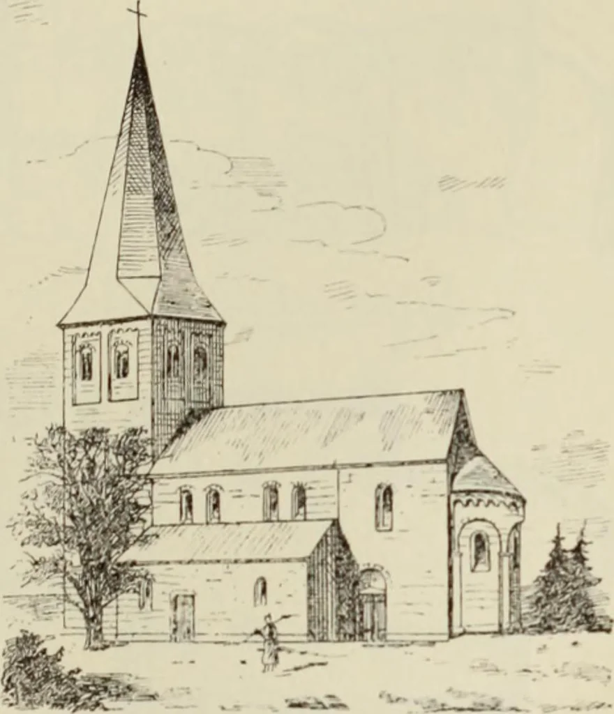 An illustration from Die Kunstdenkmaler der Stadte und Kreise Gladbach und Krefeld, 1896, leaf 275