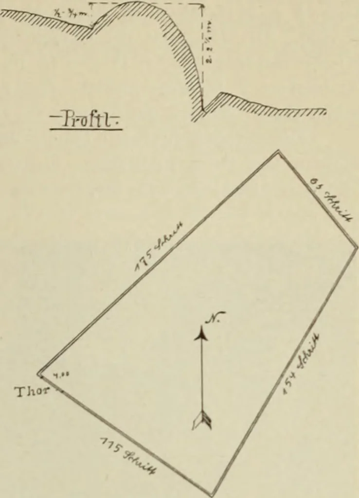 An illustration from Die Kunstdenkmaler der Stadte und Kreise Gladbach und Krefeld, 1896, leaf 283