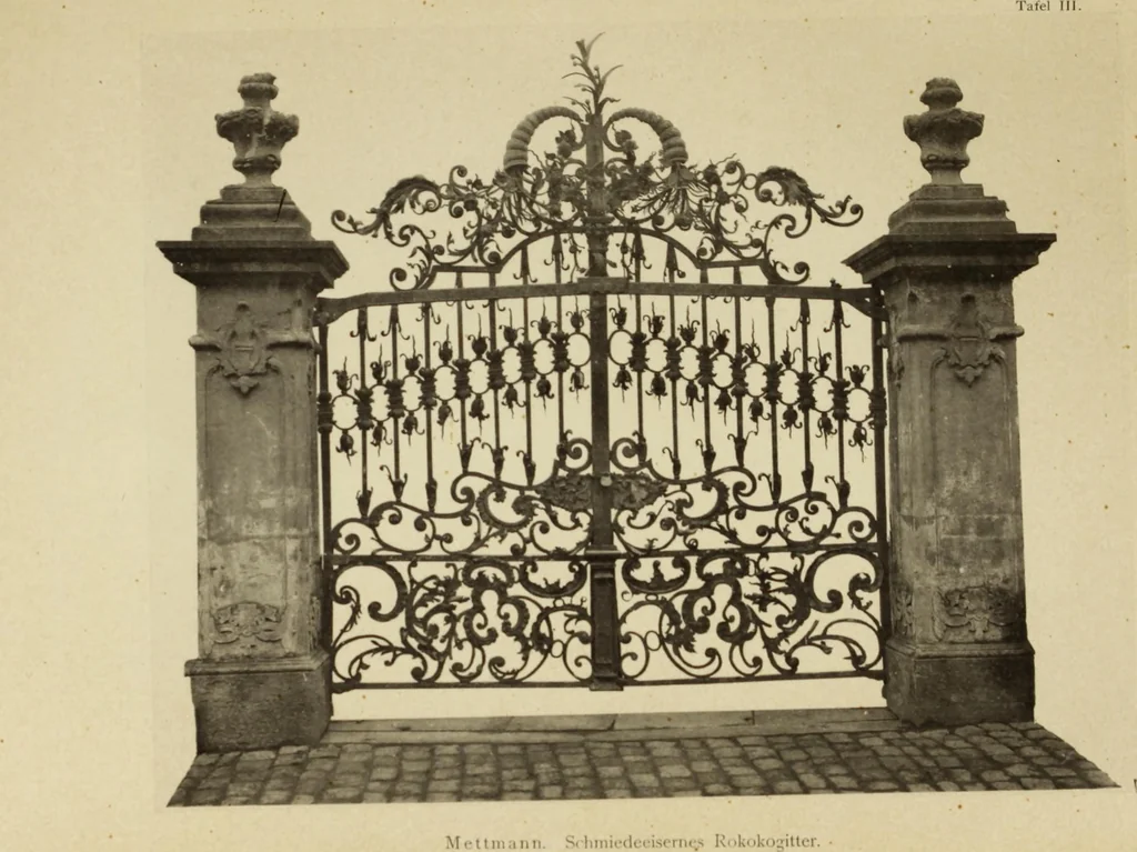 An illustration from Die Kunstdenkmaler der Stadte und Kreise Gladbach und Krefeld, 1896, leaf 287