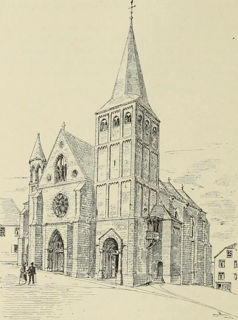 An illustration from Die Kunstdenkmaler der Stadte und Kreise Gladbach und Krefeld, 1896, leaf 290