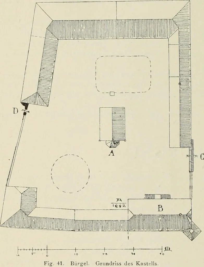 An illustration from Die Kunstdenkmaler der Stadte und Kreise Gladbach und Krefeld, 1896, leaf 302