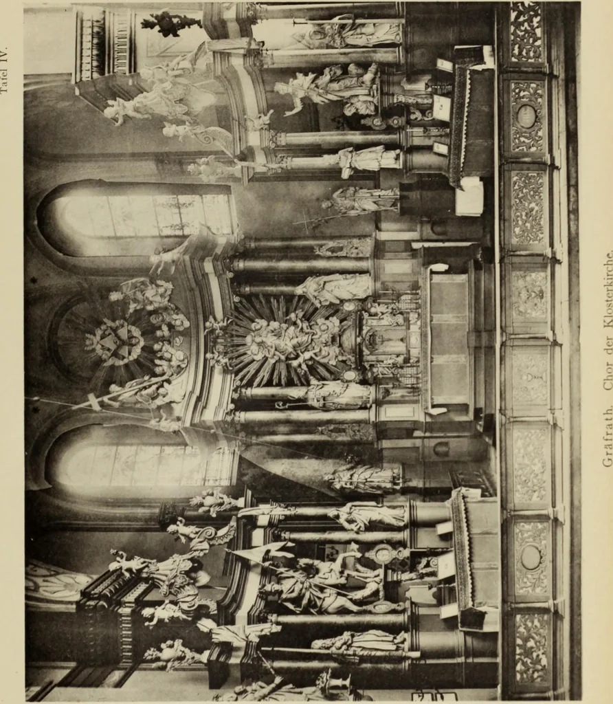 An illustration from Die Kunstdenkmaler der Stadte und Kreise Gladbach und Krefeld, 1896, leaf 309