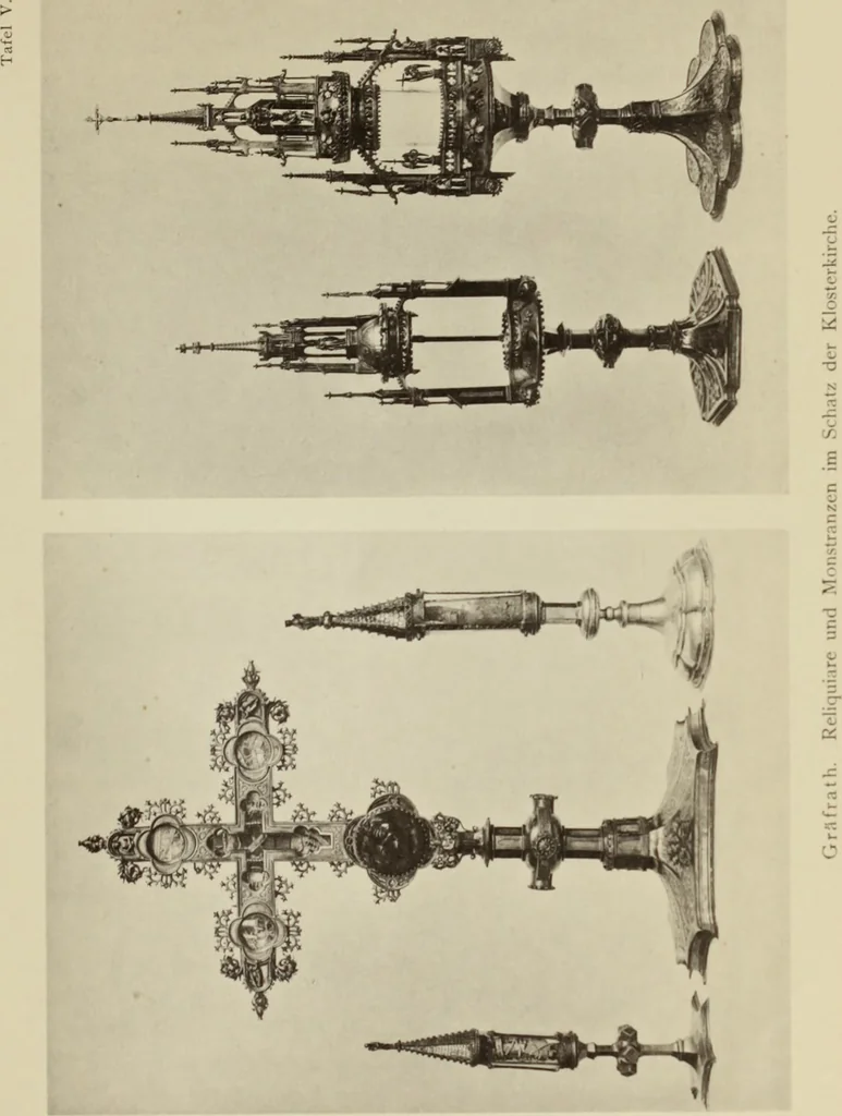 An illustration from Die Kunstdenkmaler der Stadte und Kreise Gladbach und Krefeld, 1896, leaf 313