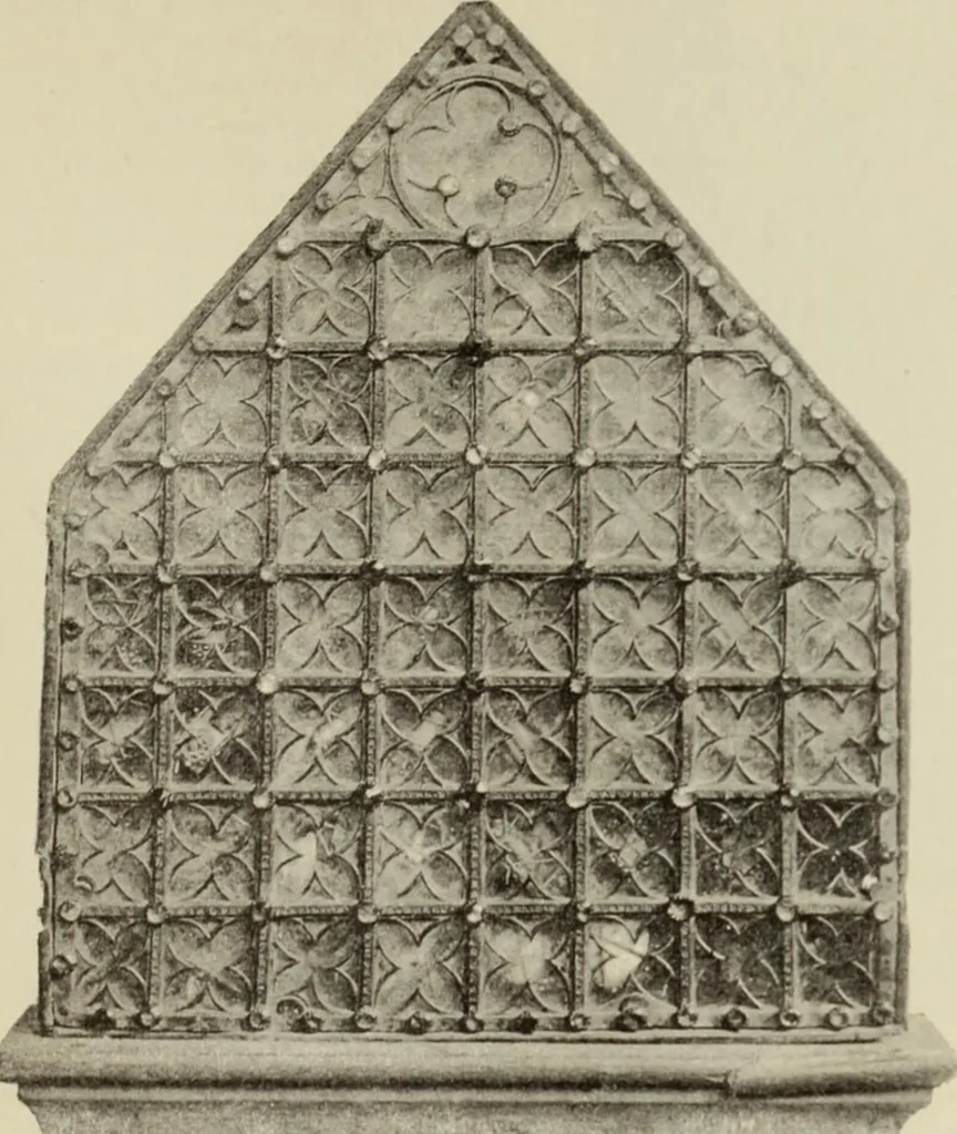 An illustration from Die Kunstdenkmaler der Stadte und Kreise Gladbach und Krefeld, 1896, leaf 315