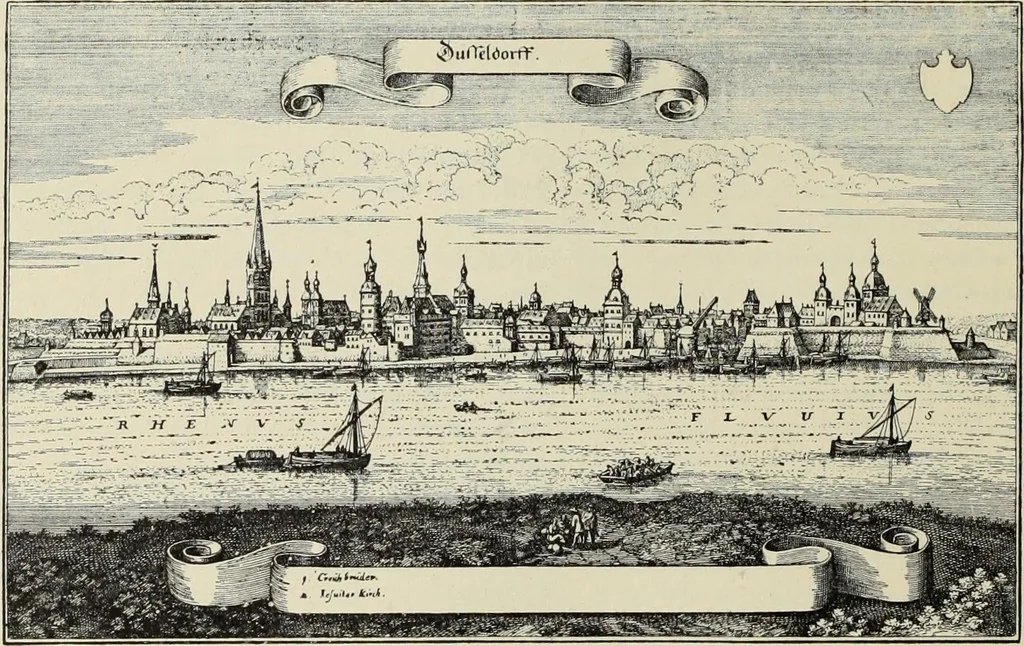 An illustration from Die Kunstdenkmaler der Stadte und Kreise Gladbach und Krefeld, 1896, leaf 32