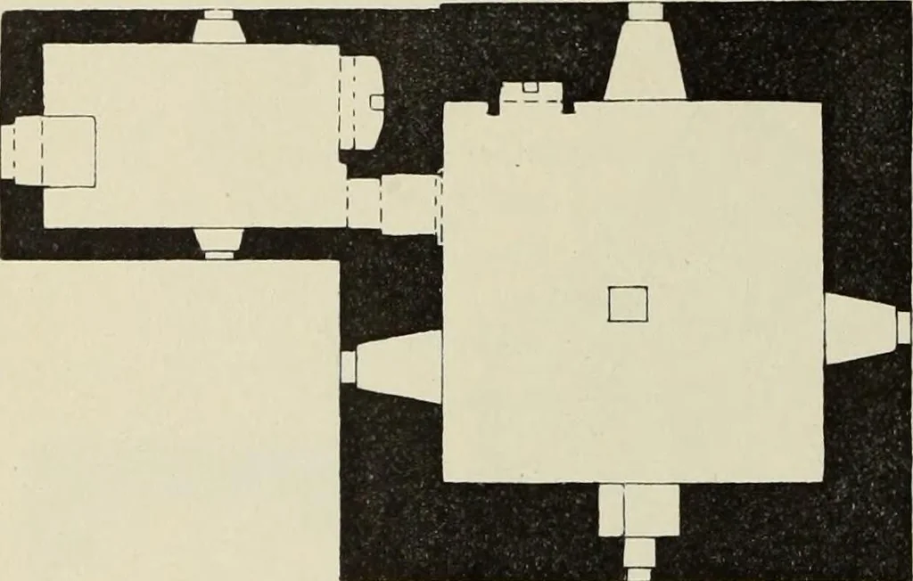 An illustration from Die Kunstdenkmaler der Stadte und Kreise Gladbach und Krefeld, 1896, leaf 322
